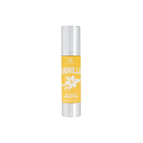 2 en 1 Lubrifiant et huile de massage vanille chauffant